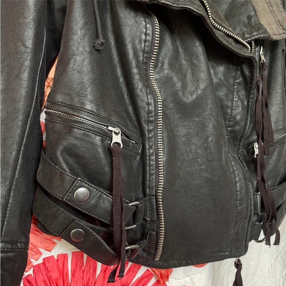 Free People Leather jacket - Picture 2 of 5